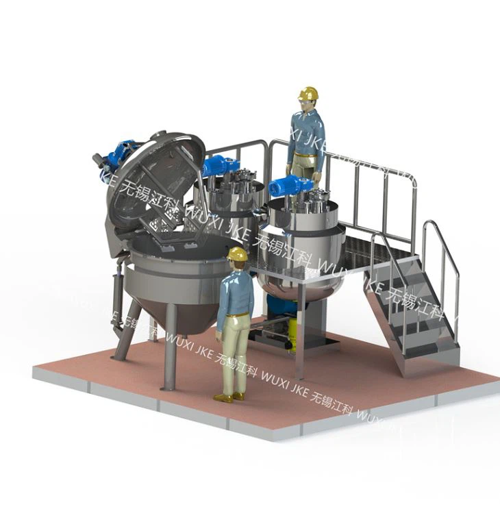 Equipamento de produção de ketchup e molho
