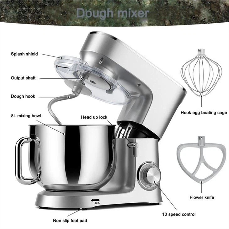 Household Dough Mixing Machine,table Stand Mixer