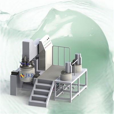 Máquina de fabricação de pasta de dente