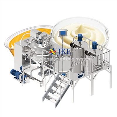 Máquina de fazer maionese de grau alimentício a vácuo