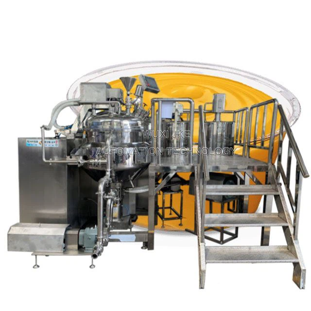Homogeneizador emulsificante a vácuo para fabricação de maionese