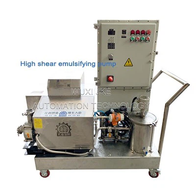 Hish Shear Sanitary Homogeneizador Inline