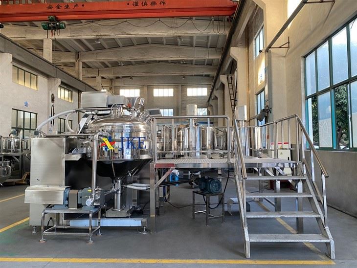 Mayonnaise Making Machine Vacuum Emulsifying Mixer suppliers